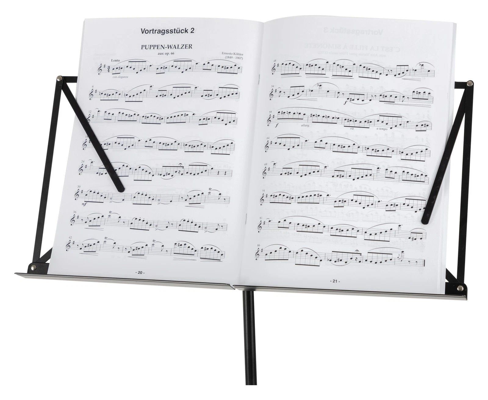 Supporti per strumenti musicali & leggii: Noten ständer stativ Mit  LED-Leuchte Set – Nuovo (secondo la descrizione) da Kirchdorf AG venduto da Apost008 4