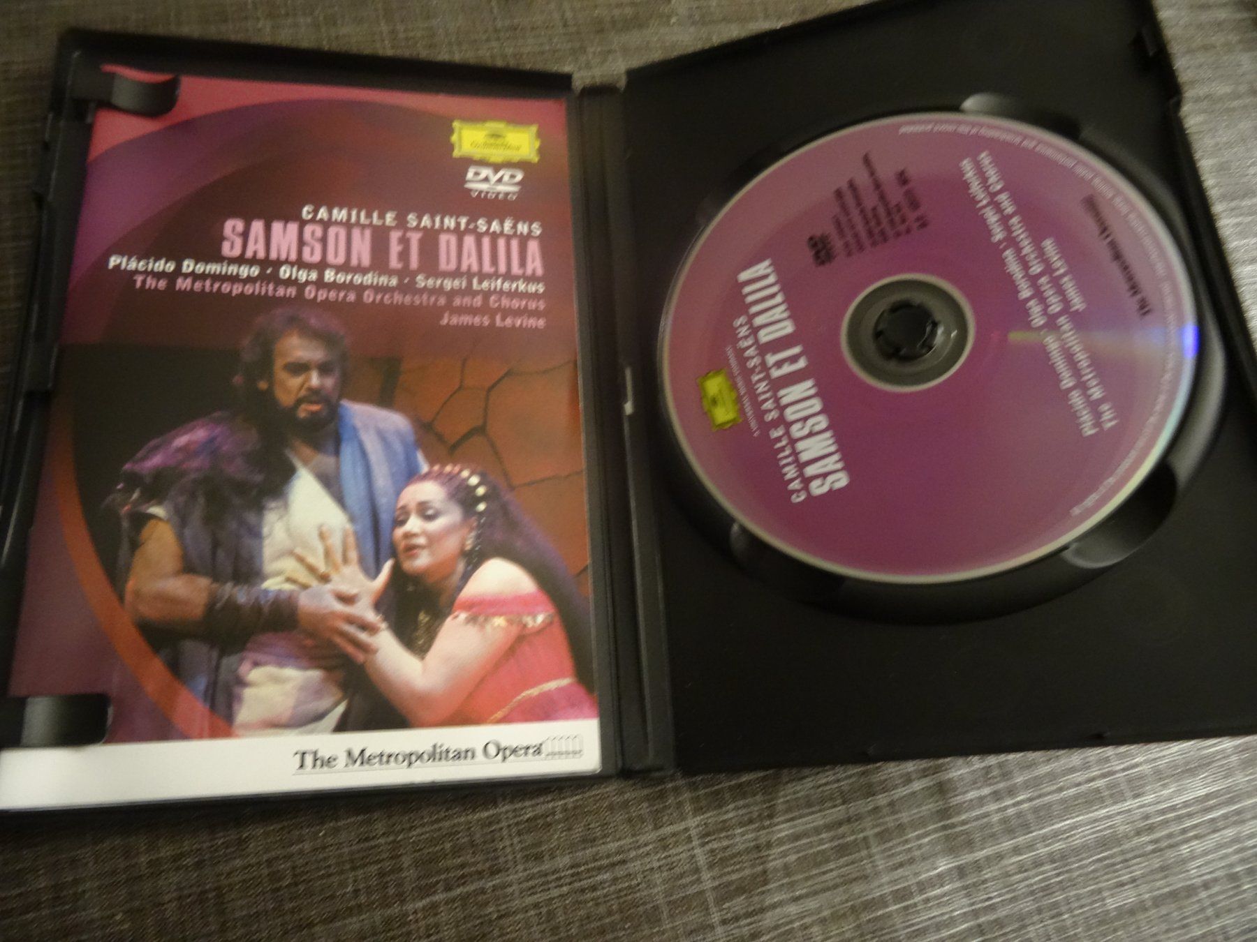 Tutti i DVDs: Saint-Saens - Samson et Dalila - Levein DVD OOPER – Usato da Olten venduto da Disc-Ausverkauf 1