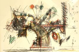JEAN TINGUELY (Schweiz, 1925-1991) Chaos, Lithographie, 1974