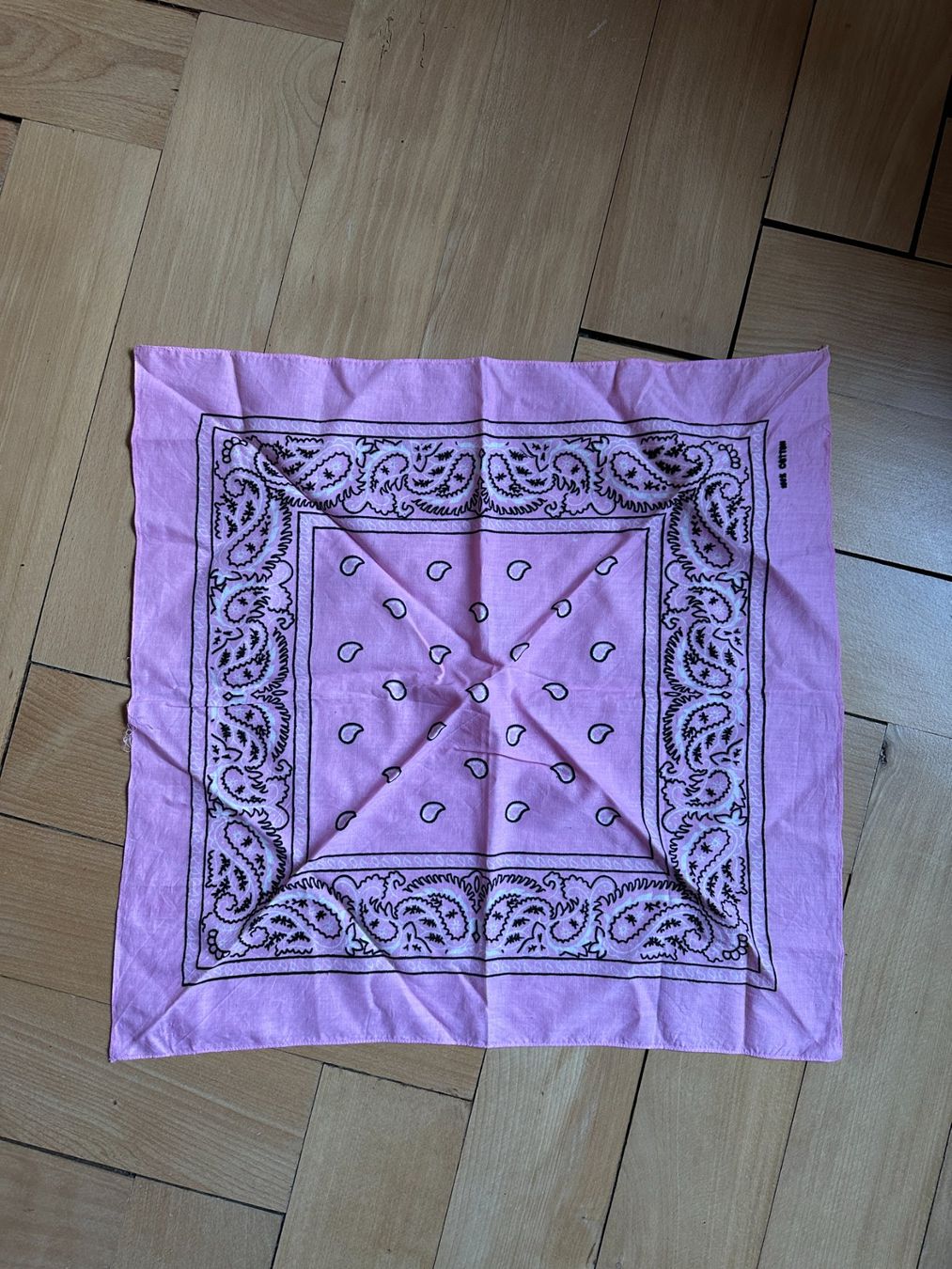 Foulard & Sciarpe: Foulard Tuch rosa mit Paisley – Usato da Zürich venduto da Diazaio