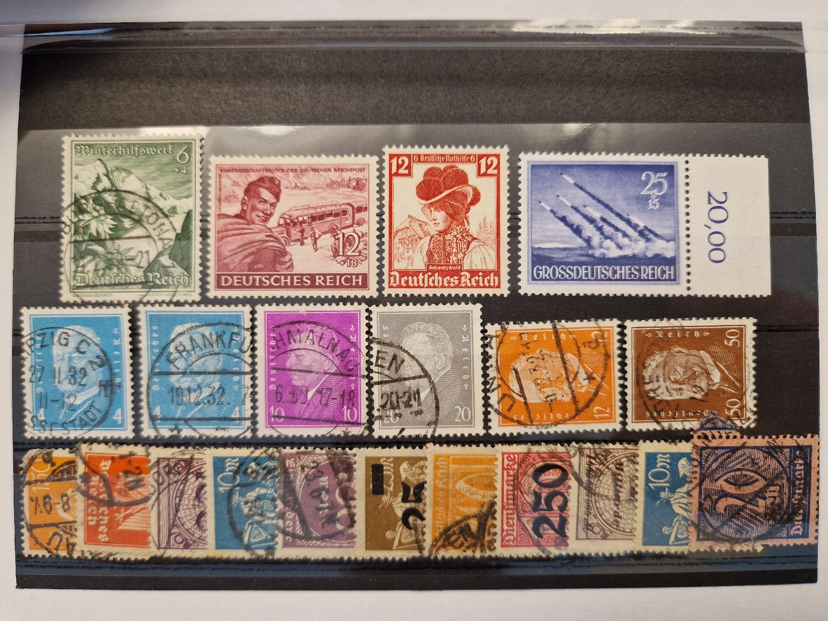 Alle Briefmarken: Deutsches Reich Briefmarken – Gebraucht aus St. Gallen von Enrico_SG