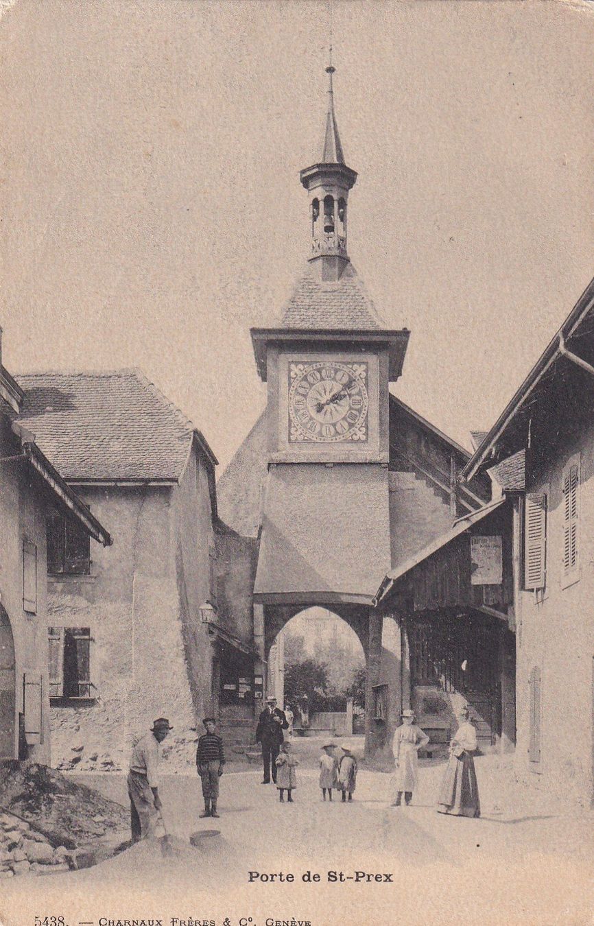 Ansichtskarten: Porte de St-Prex – Defekt aus Cormoret von Pascalll2001