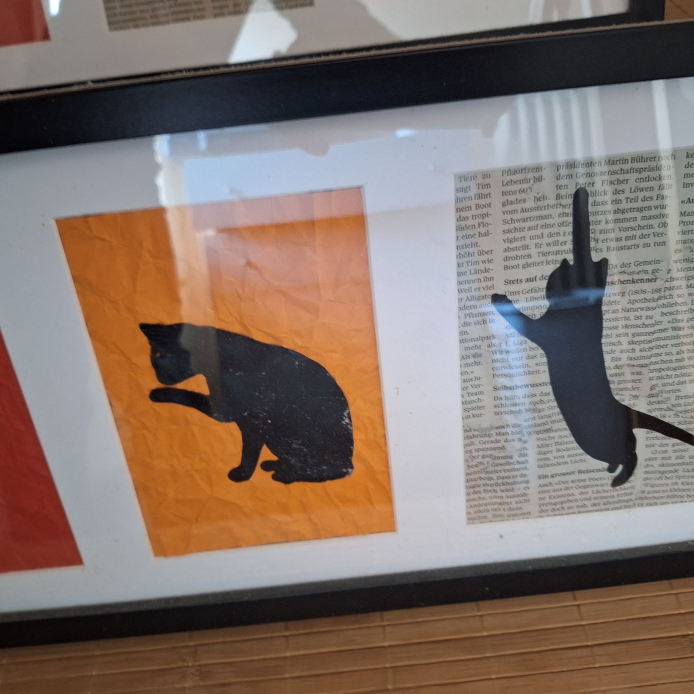 Foto & Immagini: Unikate- selbstgebastelte Bilder, Katzen – Usato da Winterthur venduto da Goldpipau 3