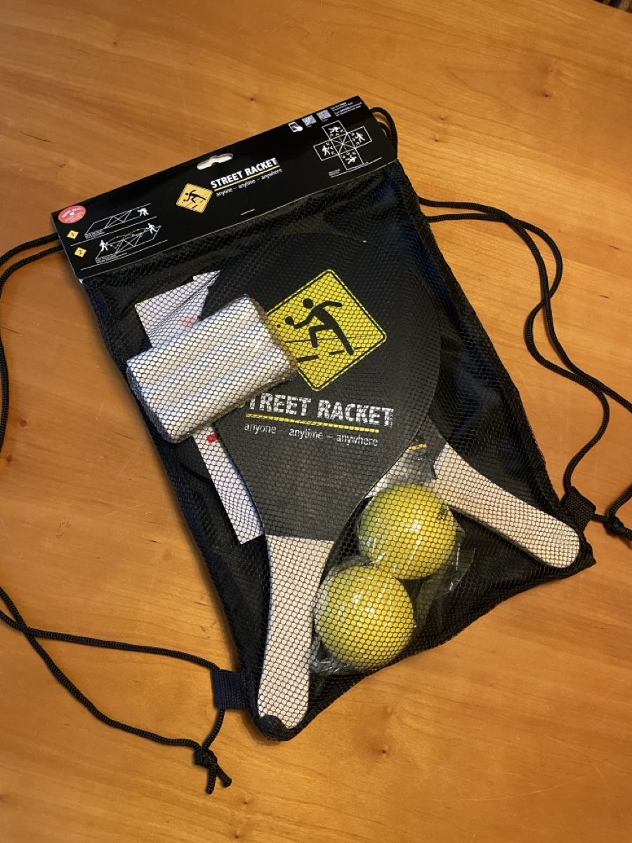 Giochi: Street Racket Set Neu – Nuovo e nell'imballaggio originale da Zürich venduto da nanniba