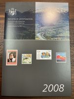 Liechtenstein Briefmarken Jahresserie 2008, gestempelt neu