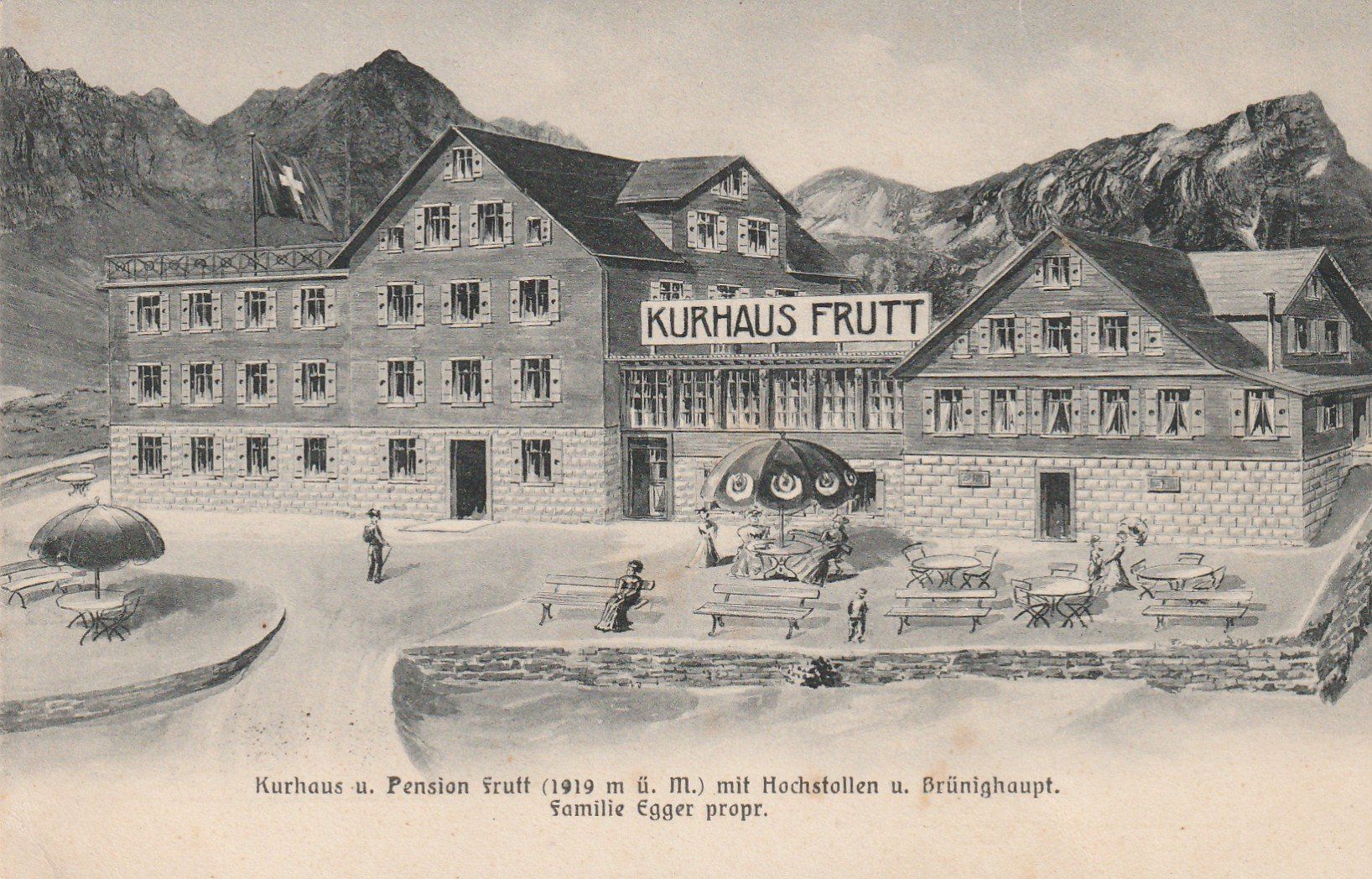 Cartoline postali: Kurhaus Frutt – Usato da Rorschacherberg venduto da fratovi2