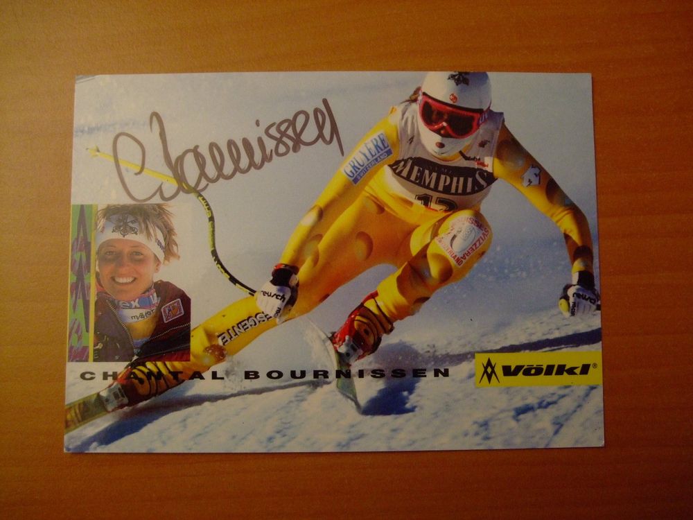 CHANTAL BOURNISSEN (CH) AUTOGRAMMKARTE Kaufen auf Ricardo