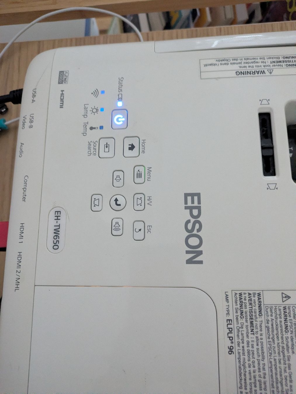 Epson Proiettori: Beamer Epson eh-tw650 – Usato da Schüpfheim venduto da opaca666 1