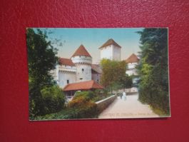 antike AK Color Avenue Chateau Chillon