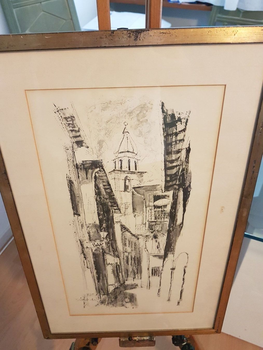 Tableaux: Original Federzeichnung E. Schöneberg – D'occasion à Glattbrugg par casabelavista