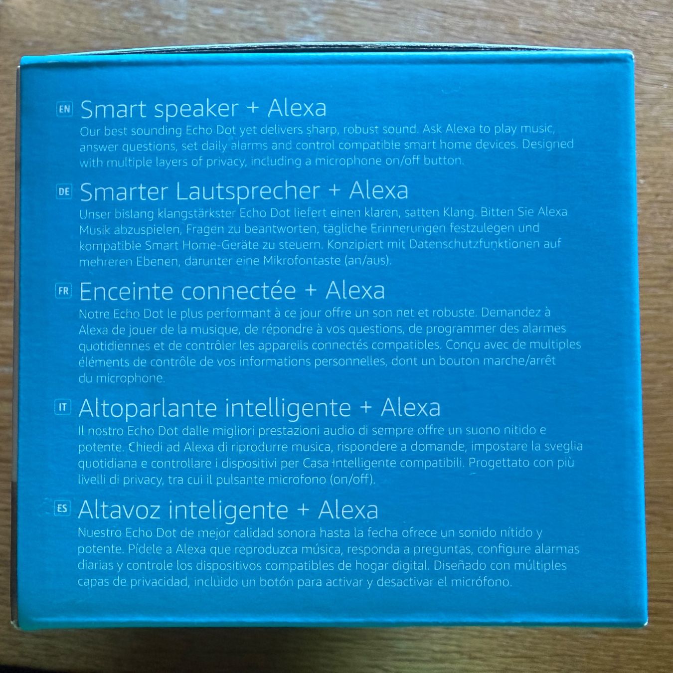 Amazon Casse acustiche: Amazon Echo Dot - Smarter Lautsprecher + Alexa (Weiss) – Nuovo e nell'imballaggio originale da Grossaffoltern venduto da Schrecklassnach 2