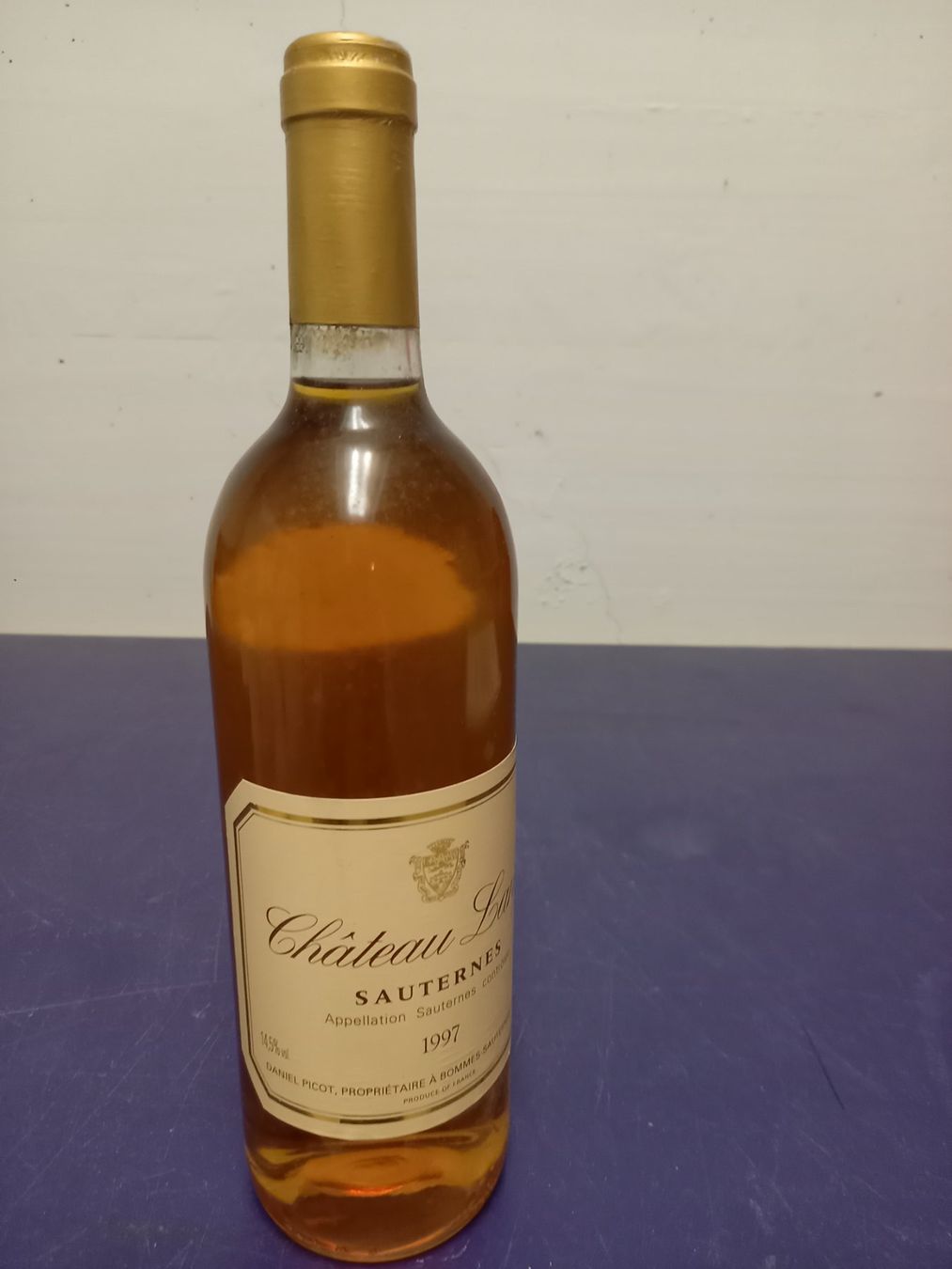 Vino: Sauternes, Château Lange – Nuovo (secondo la descrizione) da Epagny venduto da sig_fj9g 3