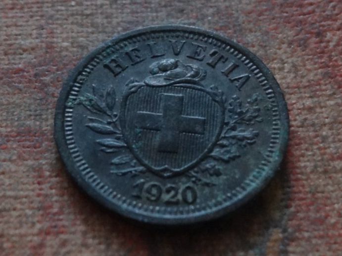 Tutti le monete: 1 Rp. 1920   (G) – Usato da Romanel-sur-Lausanne venduto da Swift13
