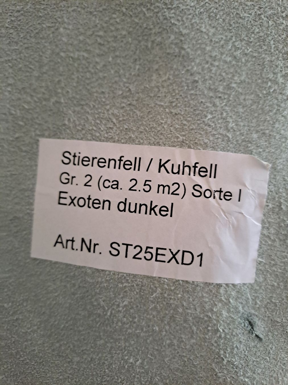 Tappeti: Echtes Stierfell Leder  – Nuovo (secondo la descrizione) da Uznach venduto da Walaylatiere 1