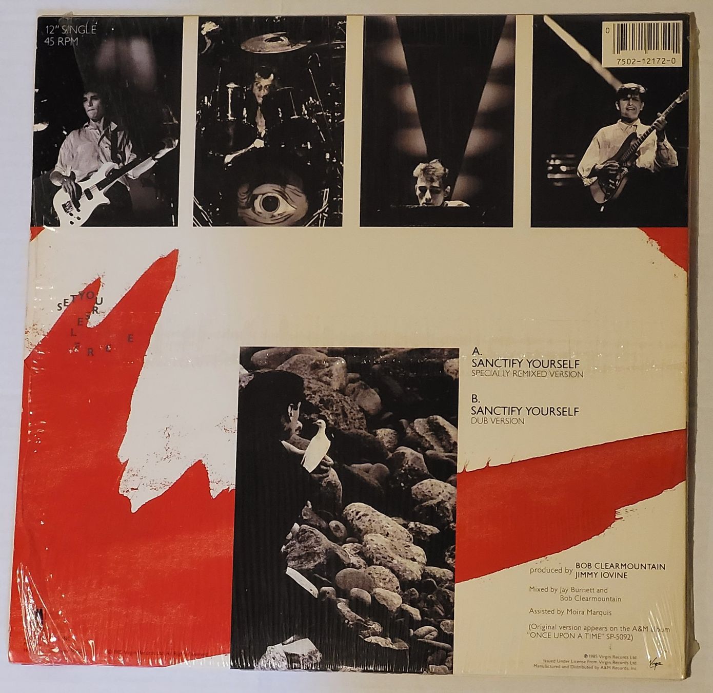 Dischi in vinile: Simple Minds – Sanctify Yourself – Usato da Zürich venduto da Avd 1
