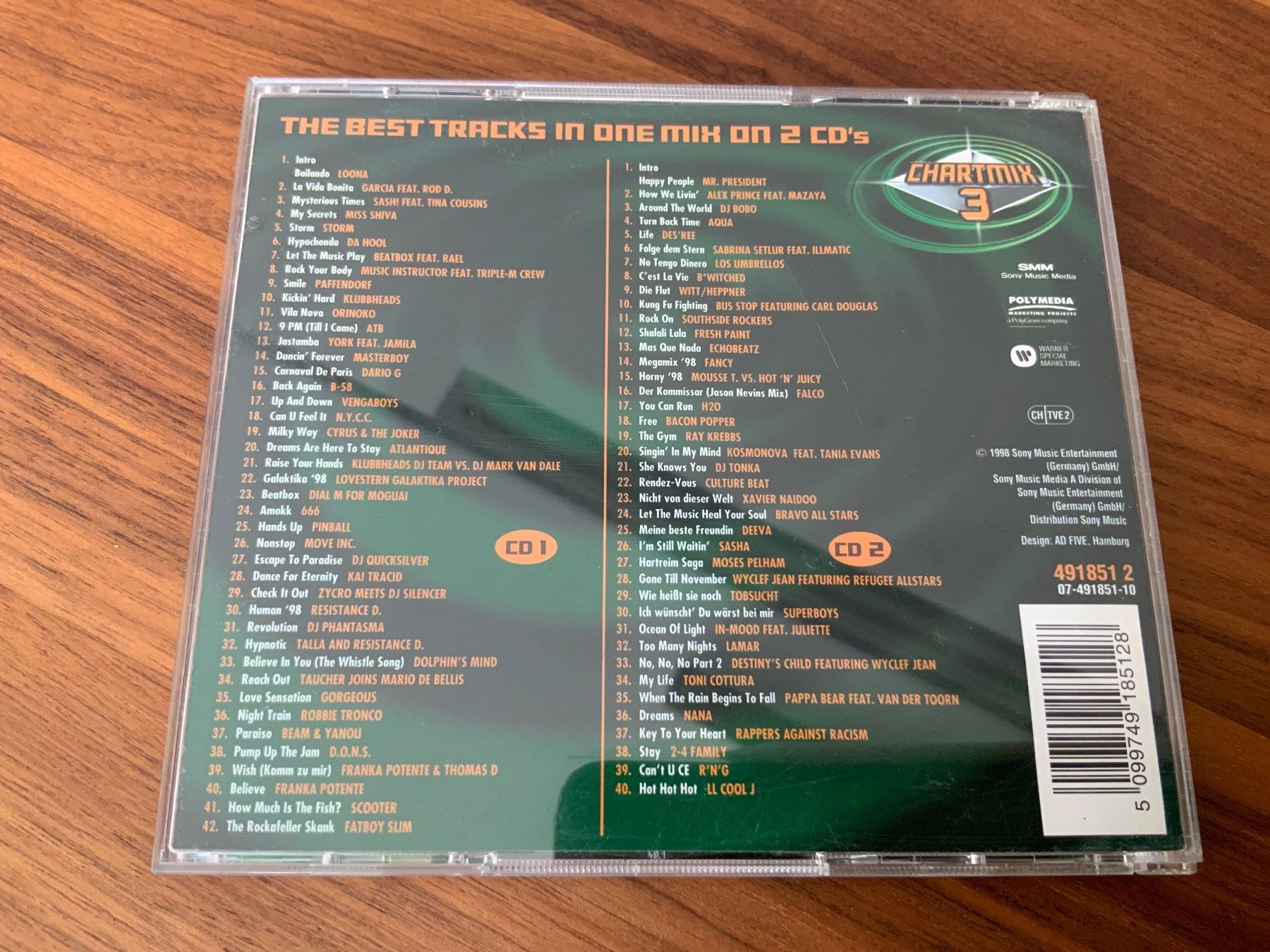 CDs: Chartmix 3 Doppel CD – Gebraucht aus Häusernmoos von BarBer_1 1