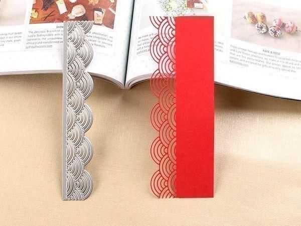 Sciablone: HALBKREISE KARTE STANZSCHABLONE – Nuovo e nell'imballaggio originale da Affoltern am Albis venduto da scrapbooking