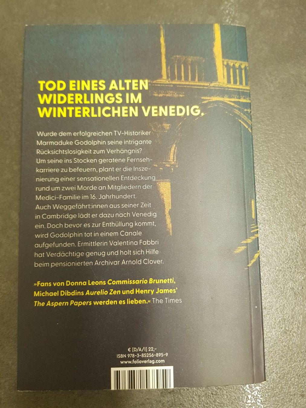 Bücher: Die MEDICI MORDE / David Hewson / Ein Venedig Krimi – Gebraucht aus Dietikon von marconi07 1