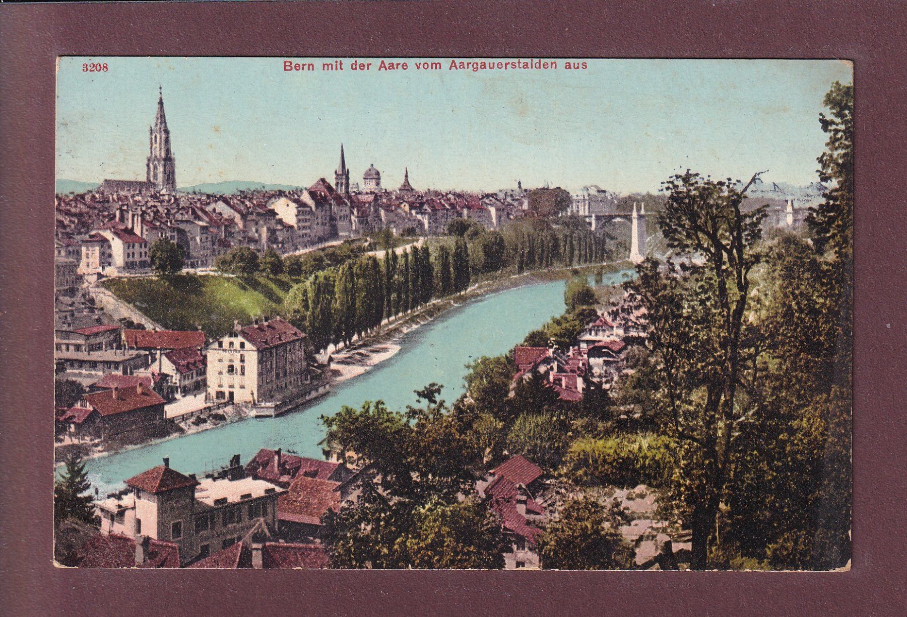 Cartes postales: BERN vom Aargauerstalden - 1910 Feldpost – D'occasion à Pully par nicecards