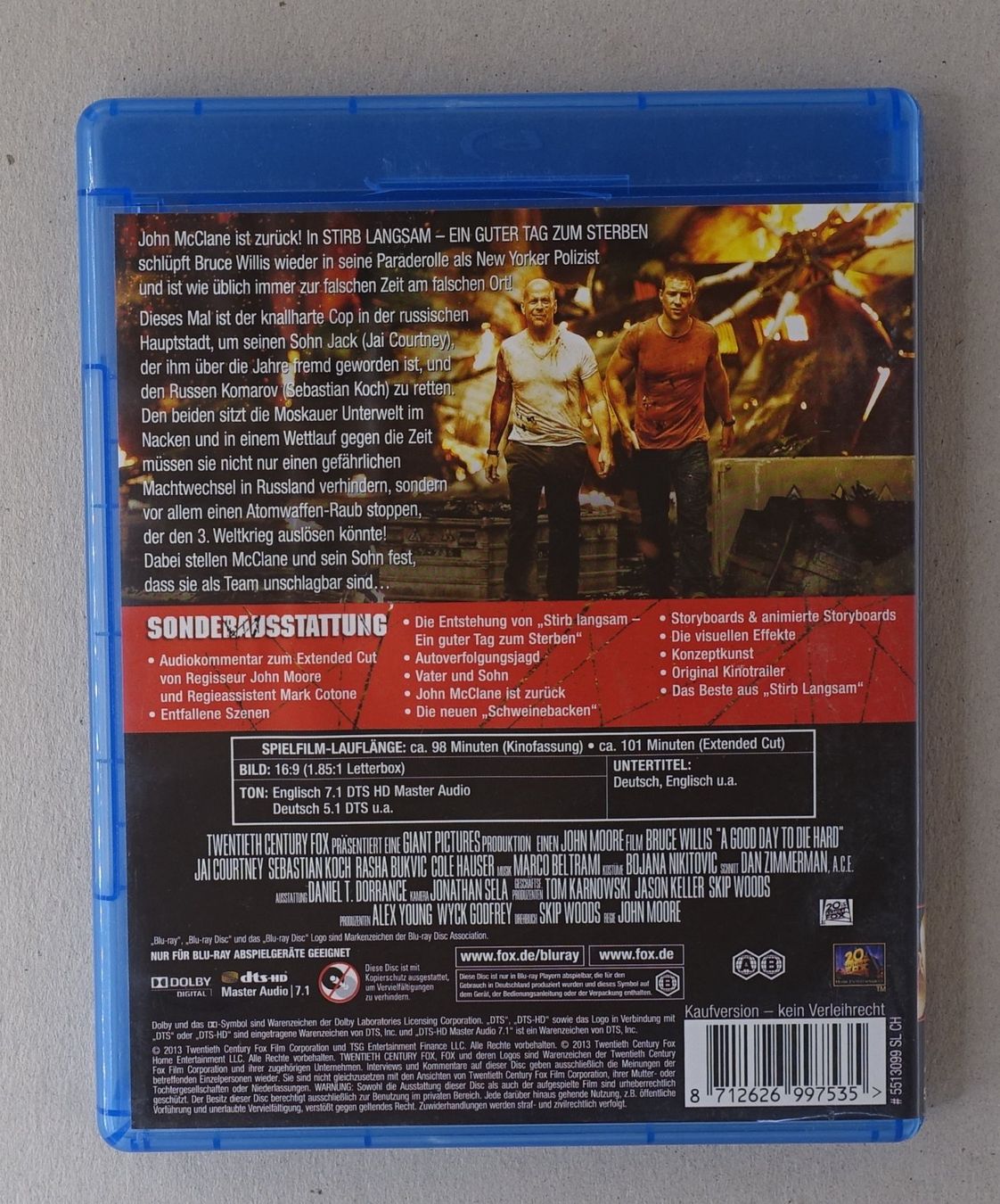 Alle DVDs: Stirb langsam - Ein guter Tag zum Sterben – Gebraucht aus Sessa von fraenklishop 1