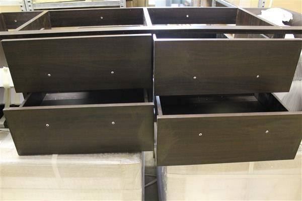 Lavabi & lavandini: 150cm GLASS Doppelwaschtisch  WEISS – Nuovo e nell'imballaggio originale da Dietikon venduto da Baedershop24 8