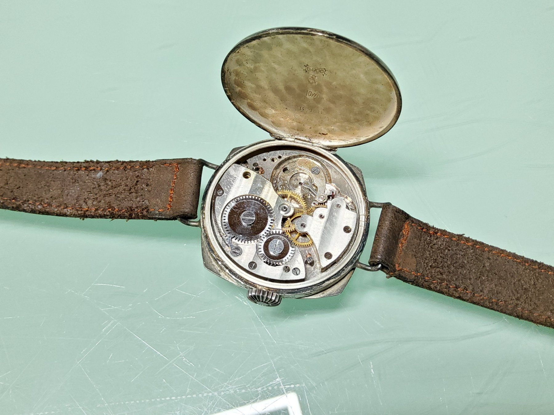 Orologi: Montre bracelet mécanique en argent 900 – Difettoso da Malleray venduto da Broc-Mo 6
