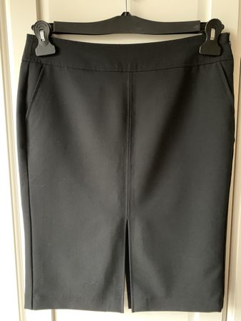 Eleganter Bleistiftrock, Now by Stefanel, Gr. 38, Schwarz