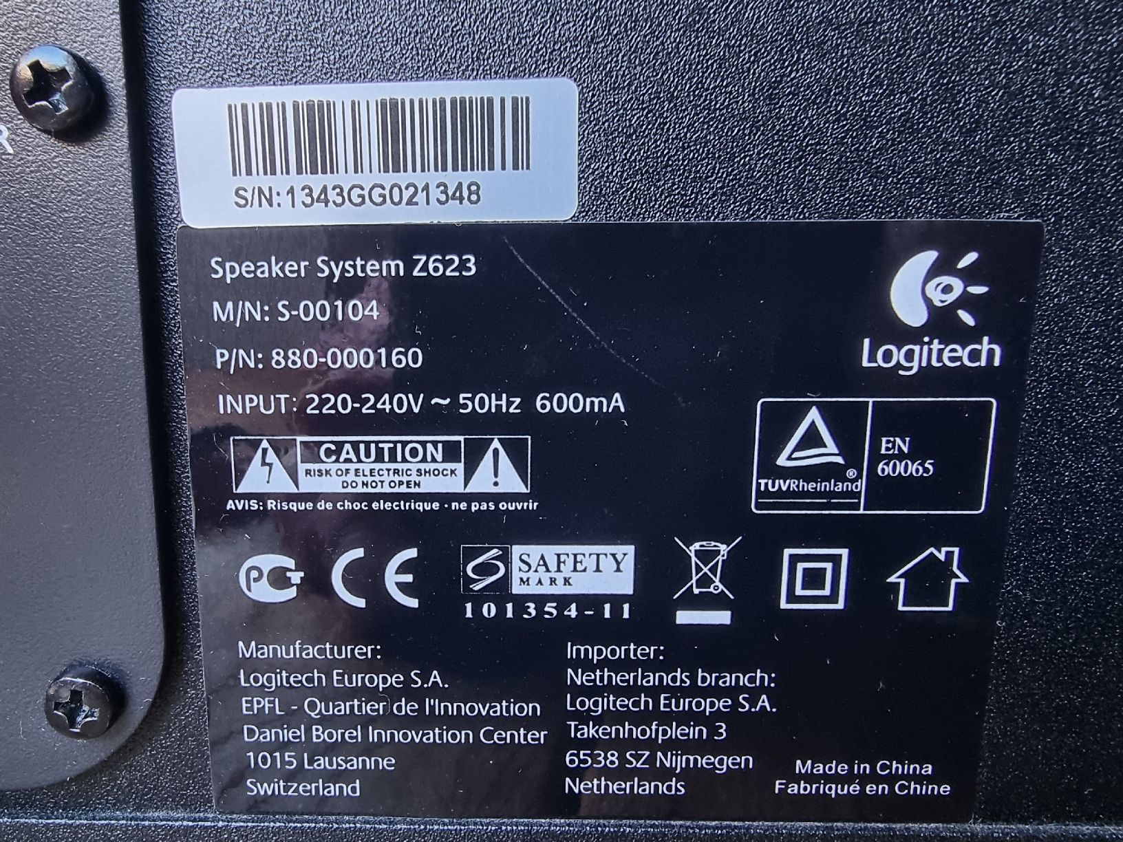 Logitech Lautsprecher: logitech son z623 – Gebraucht aus Enney von poussincui 3