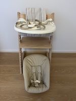Stokke Tripp Trapp inkl. Newborn-, Babyset, Tray, Gurt