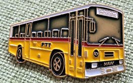O645 - Pin Die Post PTT Postauto NAW Extrafahrt NAW B4 1993