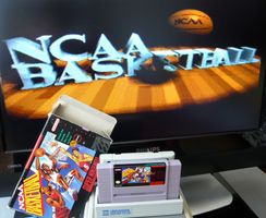 SNES: NCAA Basketball, CIB ! Bon état+ !