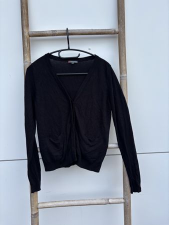 Strickjacke Street One schwarz Grösse 36