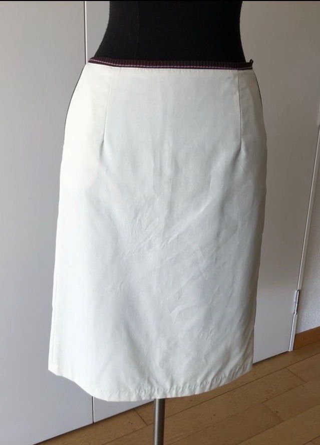 Ganni Gonne: Ganni Rock, eher M als L, beige/crème - – Usato da Therwil venduto da Miss-Moneypenny67