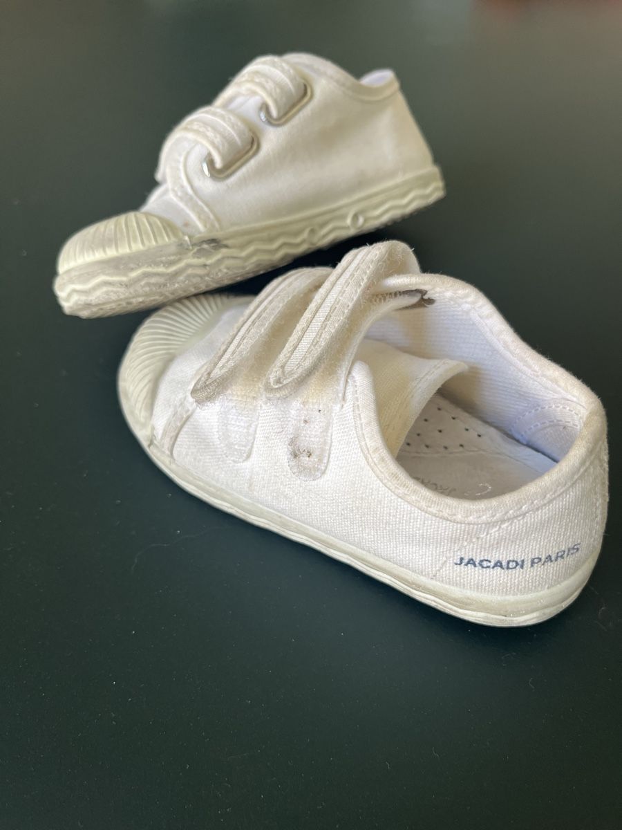 Jacadi Schuhe für Jungen: Baskets blanches Jacadi taille 20 – Gebraucht aus Carouge GE von Evadavion 1