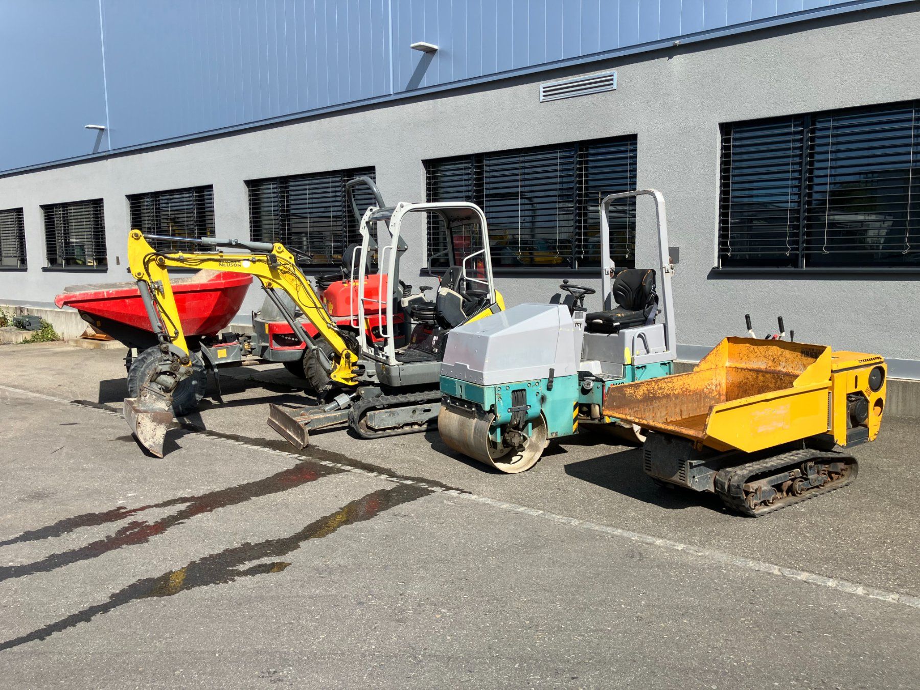 Wacker Neuson Escavatori: Starterset, Bagger, Dumper, Walze Raupendumper Wacker Neuson – Usato da St. Gallen venduto da NWN