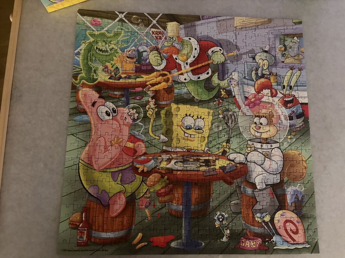 Ravensburger Puzzle: Puzzle Spongebob 500 Teile – Usato da Laupersdorf venduto da eliza23