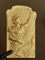 KINSBURGER Sylvain – Plakette uniface en bronze.(Sammlung).