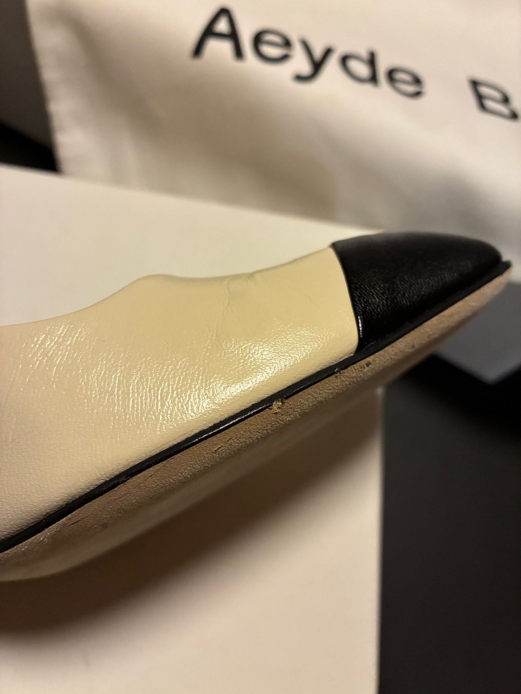 Aeyde Scarpe da donna: Aeyde Alessia Leder Slingback Pumps – Usato da Dübendorf venduto da streamlining 4