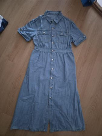 Jeanskleid Damen Kurzarm Grösse XL guter Zustand