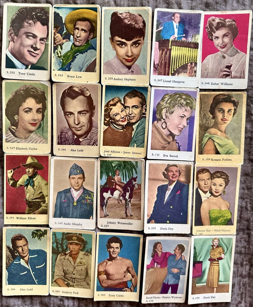 Carte collezionabili: Filmstars  – Usato da Duebendorf venduto da Fczfanrobi