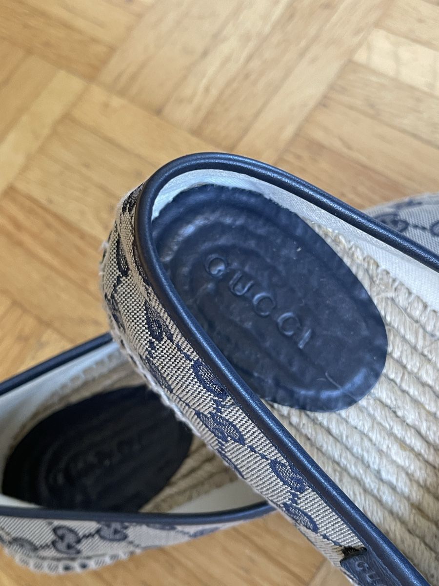 Gucci Scarpe da uomo: Gucci Espadrilles Canvas Monogram – Usato da Goldach venduto da Pero911 4