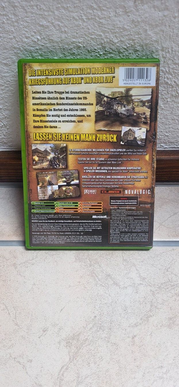 Microsoft Spiele: Xbox - Delta Force Black Hawk Down – Gebraucht aus Münsingen von Heroism2010 1