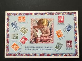 AK 1961 Briefmarkensprache  (G4000)