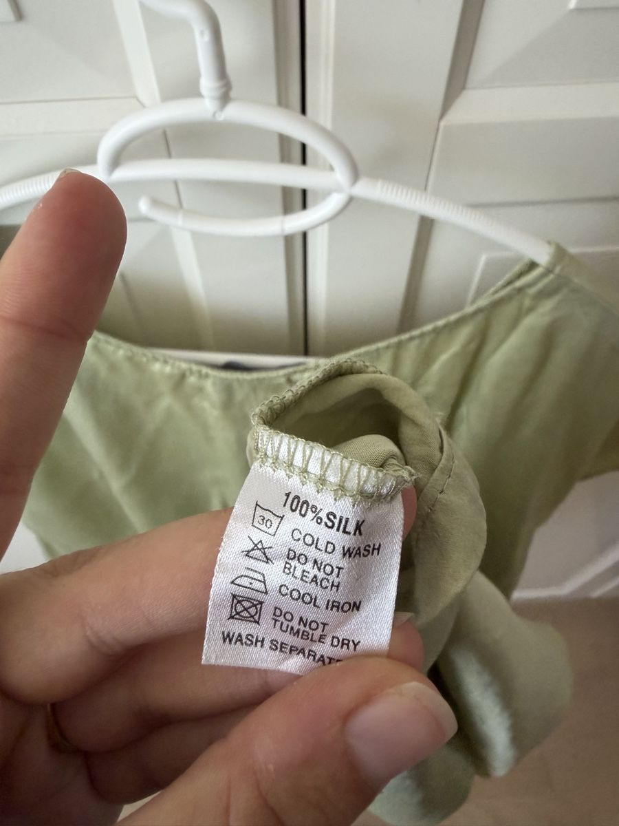 Robes: Kleid KAT VAN DUINEN 100% Seide hellgrün Gr. s – D'occasion à Itingen par Granini_93 3