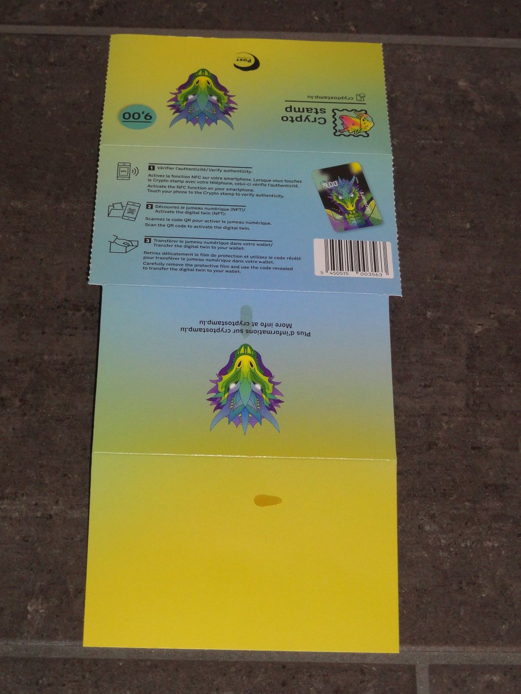 Crypto Stamp 2.0 Luxemburg: DRACHE IN GRÜN, 6-stellig (Neu (gemäss  Beschreibung)) in Dagmersellen für CHF 20 – mit Lieferung auf Ricardo kaufen