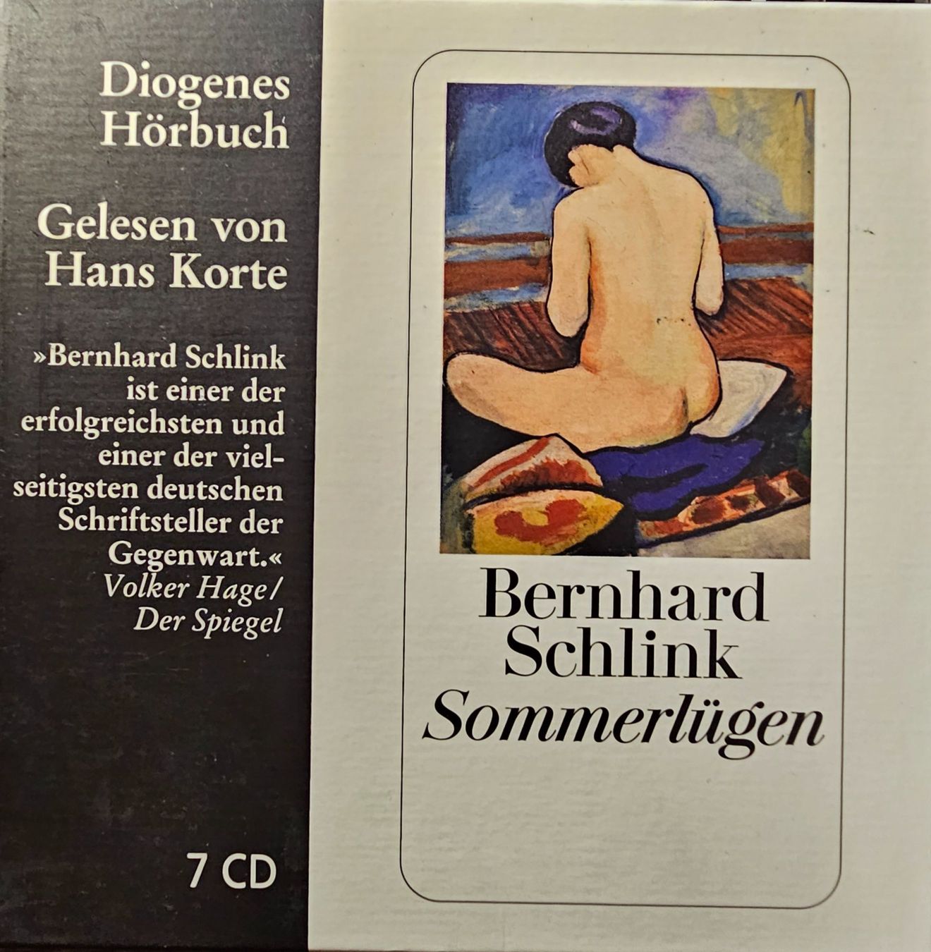 Livres audio: Bernhard Schlink - Sommerlügen (7 CD Box) – D'occasion à Wahlen b. Laufen par Cg10