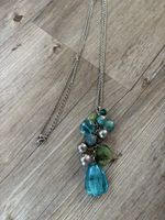 Sautoir - collier - Türkis Farbe