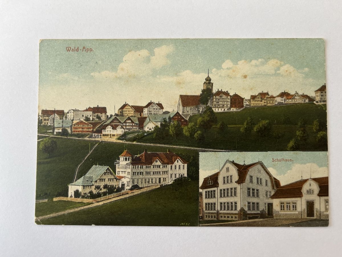 Cartes postales: Wald-App. Ansichtskarte – D'occasion à Gais par SARNO