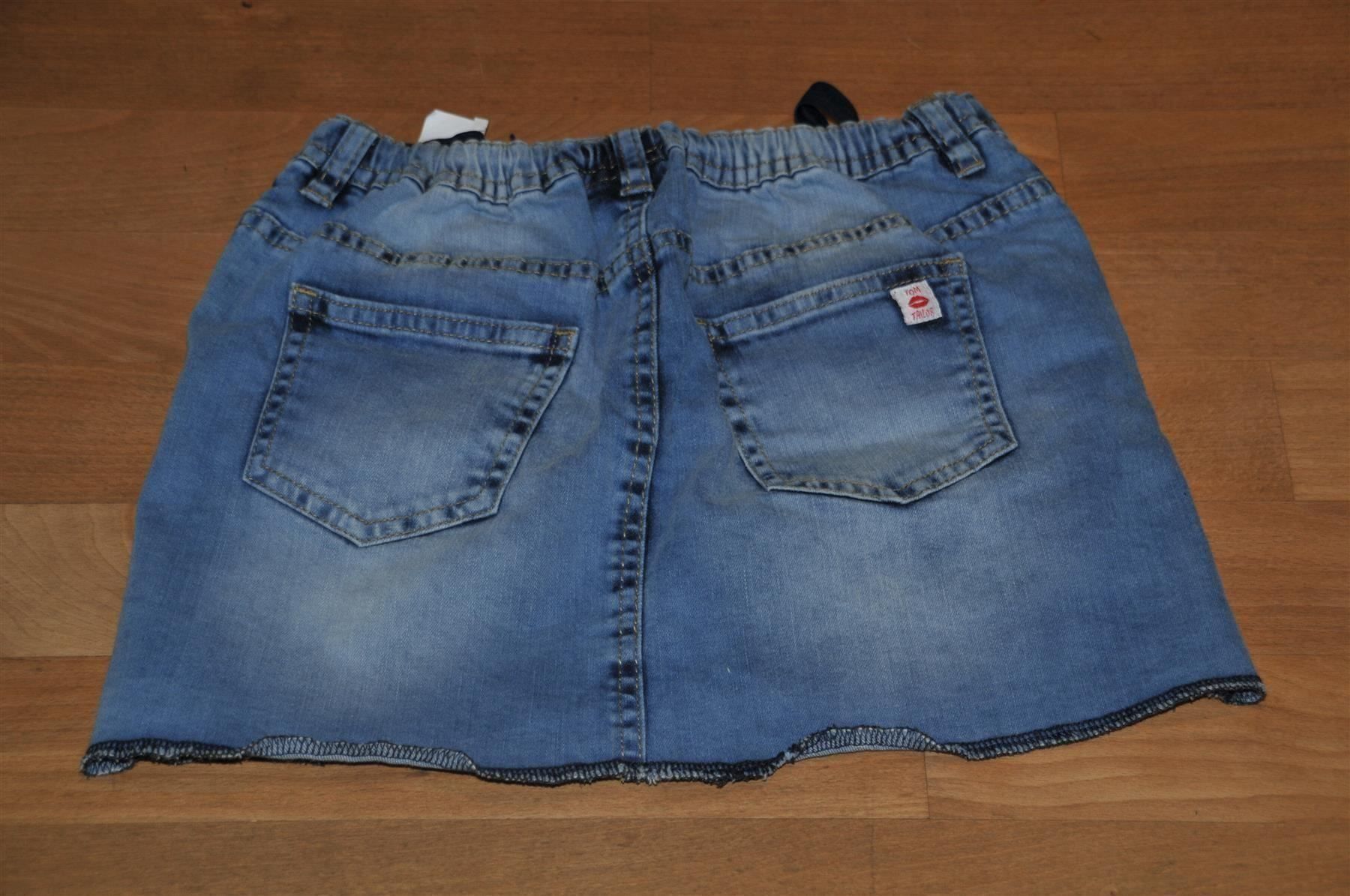 Tom Tailor Vestiti & Gonne: Tom Tailer Jeans Jupe mit Perlen Gr. 140 – Nuovo (secondo la descrizione) da Winterthur venduto da Schwestere 1