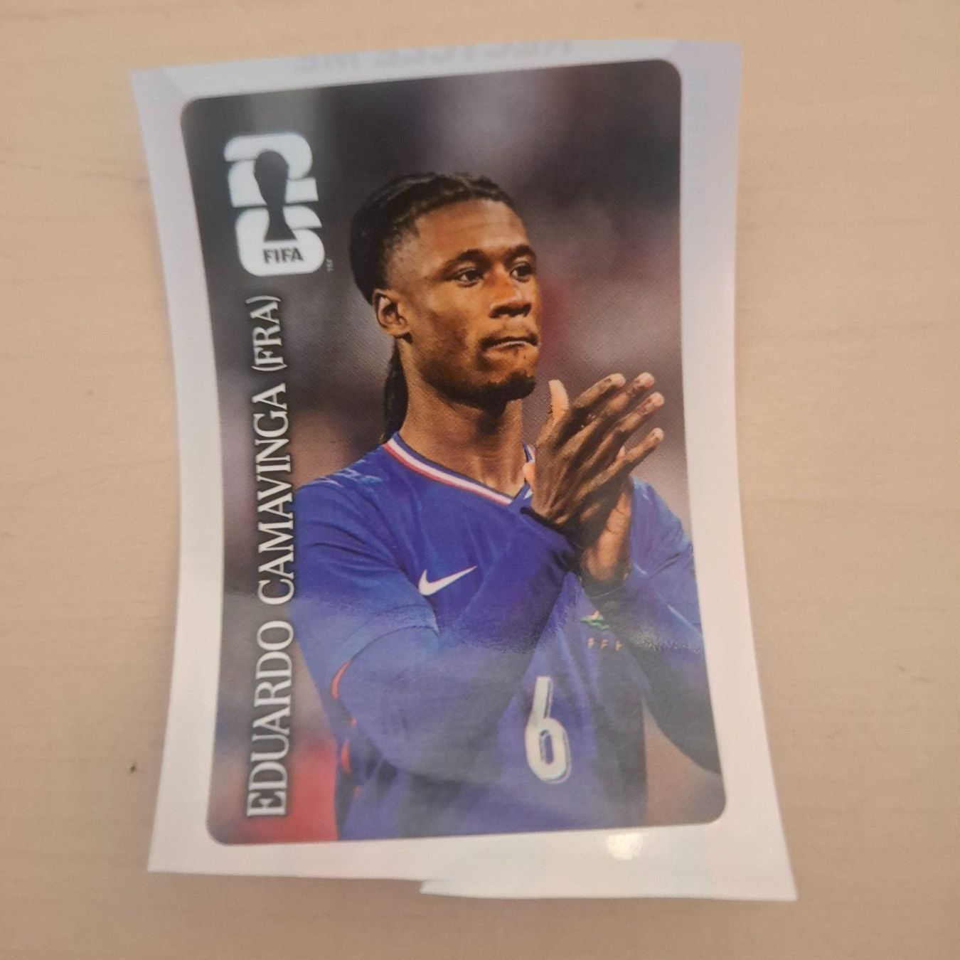 Sammelbilder & Trading cards: Eduardo Camavinga WM 2026 Cola Sticker – Gebraucht aus Wittenbach von mic_9nfh